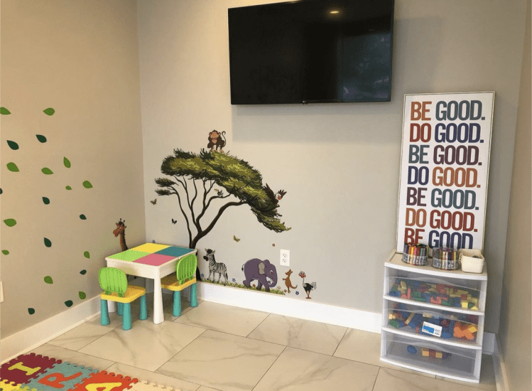 Blanche Nail and Spa Play Area