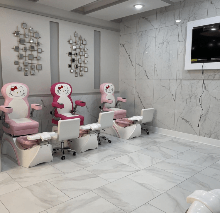 Blanche Nail and Spa Children's Pedicure Chairs